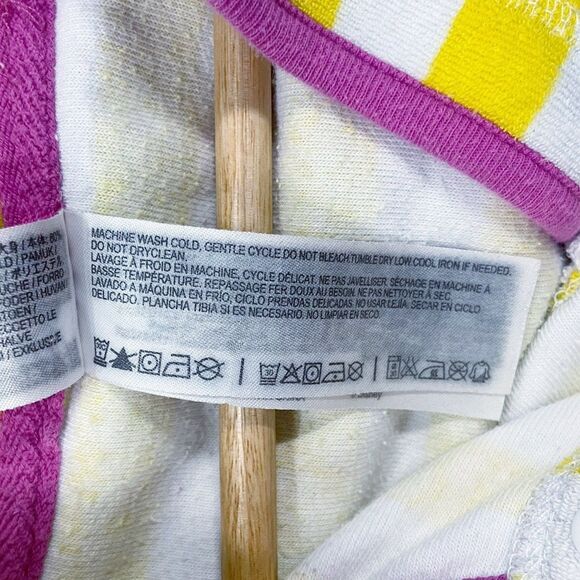 Disney Store Doc McStuffins Girl Swim Hooded Cover Up Terry Robe Toddler Size 3 - Picture 11 of 12